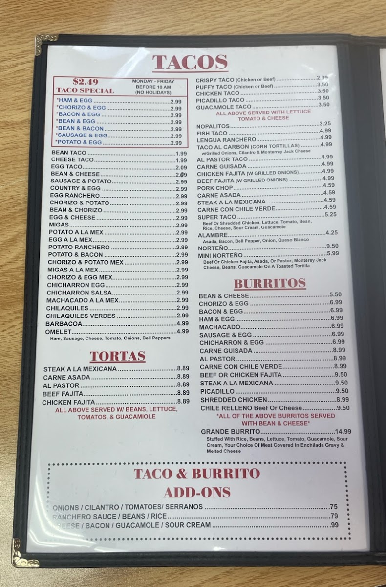 Ruthie's Menu - Image 3