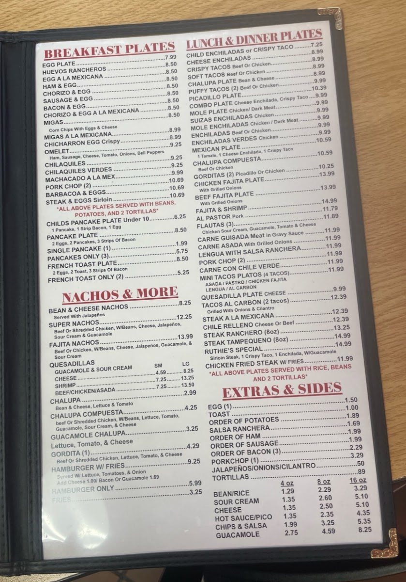 Ruthie's Menu - Image 4